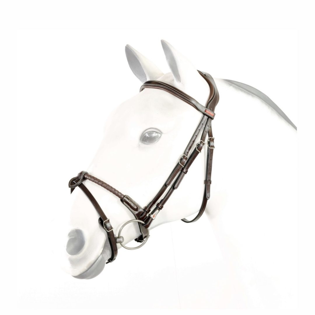 Träns med anatomiskt nackstöd Equipe